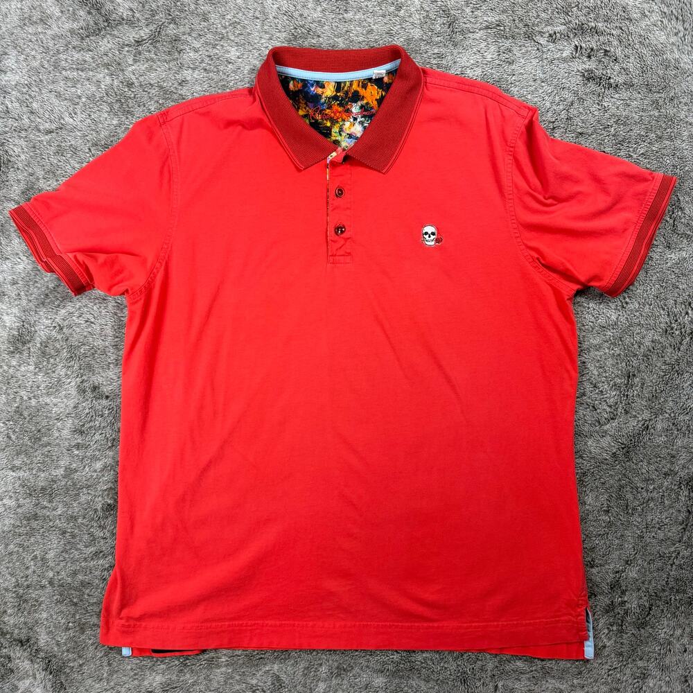 Robert Graham Polo Men's 2XL Red